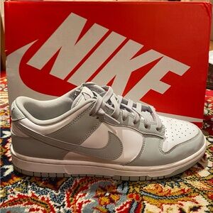 Grey fog dunk size 8 mens
